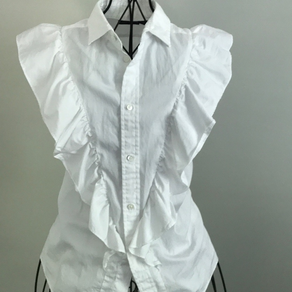 White button down shirt